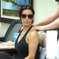 Kim Kardashian spotted getting her nails done at a salon photos | Picture 81938